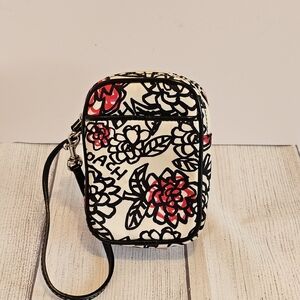 Coach Poppy Daisy Floral Graffiti Coated Canvas Universal Case